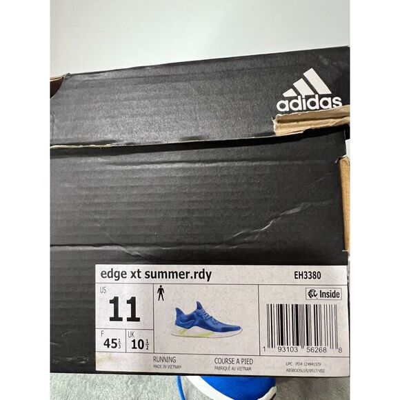 Adidas Shoes‎ Mens Size 11 Edge XT Summer Rdy Trainers Blue Running Sneakers main image 4